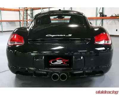 Soul Performance Competition Package - Black Chrome Tips Porsche 987.2 Cayman |  Boxster 2009-2012 - POR.9872.COPKG.BC