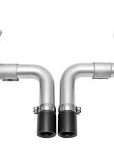 Soul Performance Trackback Turbo Back Exhaust System with HJS HD 200 Cell Catalytic Converters 4" Satin Black Double Wall Tips Porsche 991.2 Carrera with PSE 2017-2024                                     - POR.9912PSE.CTBE.DWT4B - Image 9