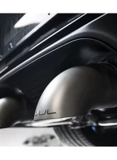 Soul Performance Trackback Turbo Back Exhaust System with HJS HD 200 Cell Catalytic Converters 4" Satin Black Double Wall Tips Porsche 991.2 Carrera with PSE 2017-2024                                     - POR.9912PSE.CTBE.DWT4B - Image 6