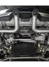 Soul Performance Trackback Turbo Back Exhaust System with HJS HD 200 Cell Catalytic Converters 4" Satin Black Double Wall Tips Porsche 991.2 Carrera with PSE 2017-2024                                     - POR.9912PSE.CTBE.DWT4B - Image 7