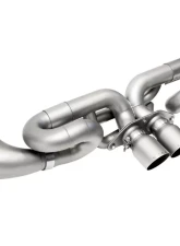 Soul Performance Exhaust System 4" Straight Cut Single Wall Tips (Signature Satin) Porsche 922 GT3 2022+                                     - POR.992GT3.ESX.SWT4 - Image 2