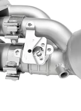 Soul Performance 4" Cut Single Wall Tip Satin Black Soul Valved Exhaust Package w/ Catted HJS HD 200 Cell Catalytic Converters Porsche 992 GT3 2022+                                     - POR.992GT3.VPKGS.SLT4B - Image 5