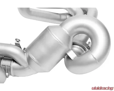 Soul Catted Valved Exhaust Package w/ 4" Slash Cut Sig. Satin Tips Porsche 992 GT3 2022+ - POR.992GT3.VPKGS.SLT4
