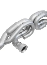 Soul Performance Satin Black Straight Cut Tips Non-Resonated Race Exhaust Porsche 718 GT4 RS 2017+                                     - POR.718GT4RS.RE.DWST.MB - Image 2