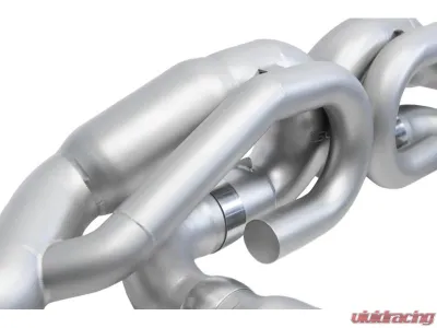 Soul Performance Satin Black Straight Cut Tips Non-Resonated Race Exhaust Porsche 718 GT4 RS 2017+ - POR.718GT4RS.RE.DWST.MB