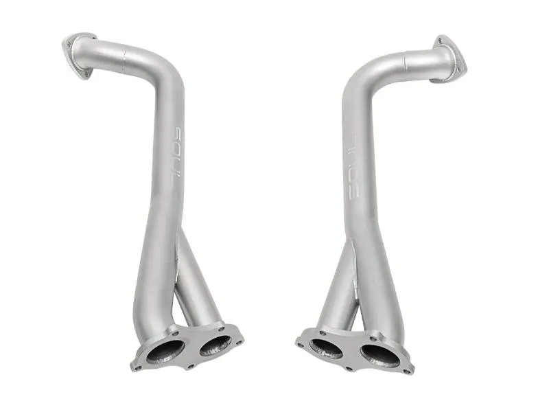 Soul Performance Jet Hot Classic Polish Ceramic Coated Competition Over Axle Pipes Porsche 718 GT4 | Spyder | GTS Cayman 2020+ - POR.718GT4.OP.JH