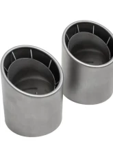 Soul Performance 2.25inch Weissach-Style Bolt-On Exhaust Tips for OEM exhaust Porsche 718 GT4 RS | Spyder RS 2020+                                     - POR.718GT4RS.WEI.OEM - Image 3