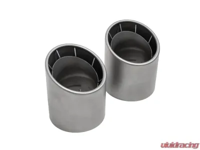 Soul Performance 2.25inch Weissach-Style Bolt-On Exhaust Tips for OEM exhaust Porsche 718 GT4 RS | Spyder RS 2020+ - POR.718GT4RS.WEI.OEM