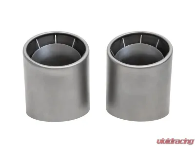 Soul Performance 2.25inch Weissach-Style Bolt-On Exhaust Tips for OEM exhaust Porsche 718 GT4 RS | Spyder RS 2020+ - POR.718GT4RS.WEI.OEM