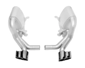 Soul Performance Black Chrome Tips X-50 Style Tips Sport Side Mufflers Porsche 996 Carrera 2001-2004