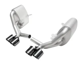 Soul Performance Black Chrome Tips Sport Side Mufflers Porsche 997.1 Carrera 2005-2008