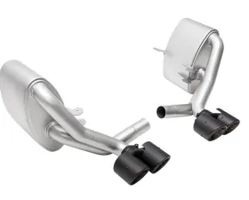 Soul Performance Dual Wall Carbon Fiber Tips Sport Side Mufflers Porsche 997.1 Carrera 2005-2008