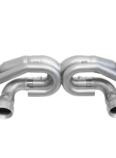 Soul Performance Satin Black Straight Cut Tips Resonated Race Exhaust Porsche 718 GT4 RS 2017+                                     - POR.718GT4RS.RER.DWST.MB - Image 10