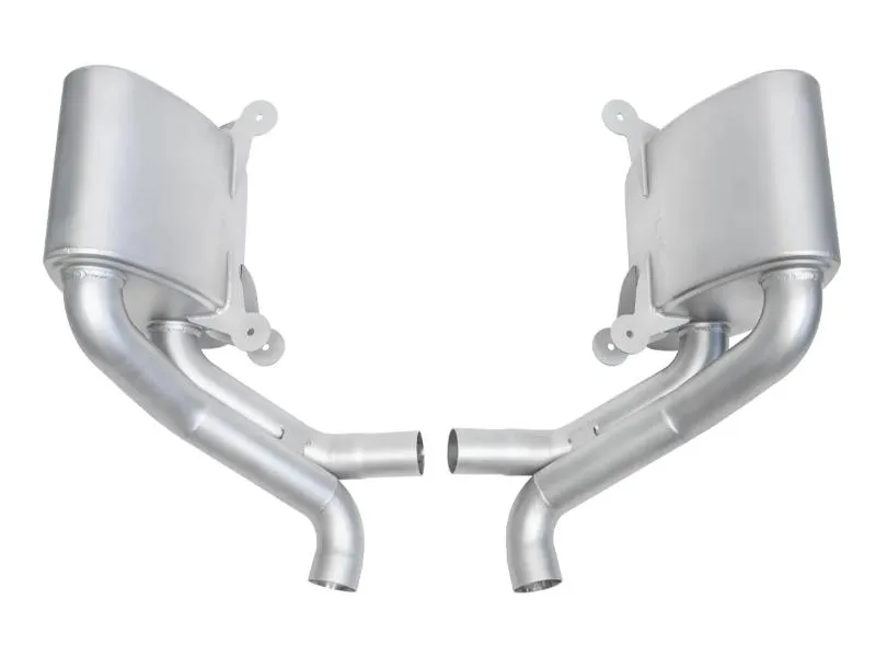 Soul Performance Black Chrome Tips Sport Side Mufflers Porsche 996 Carrera 4S - POR.996.C4S.SM.BC