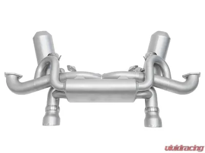 Soul Performance Signature Satin Slash Cut Tips Valved Exhaust Porsche 718 GT4 RS 2017+ - POR.718GT4RS.VES.DWSL