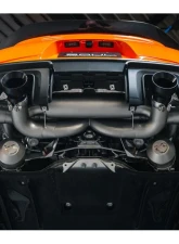 Soul Performance Signature Satin Slash Cut Tips Valved Exhaust Porsche 718 GT4 RS 2017+                                     - POR.718GT4RS.VES.DWSL - Image 7