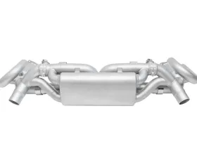 Soul Performance Black Chrome Tips Valved Exhaust Package Porsche 991.2 Carrera Base | S (without PSE) 2017-2019