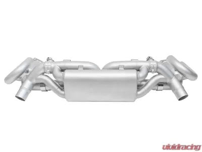 Soul Performance Black Chrome Tips Valved Exhaust Package Porsche 991.2 Carrera Base | S (without PSE) 2017-2019 - POR.9912.VPKG.BC