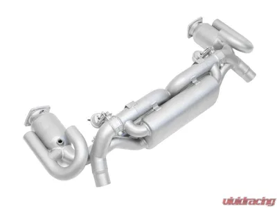 Soul Performance Black Chrome Tips Valved Exhaust Package Porsche 991.2 Carrera Base | S (without PSE) 2017-2019 - POR.9912.VPKG.BC