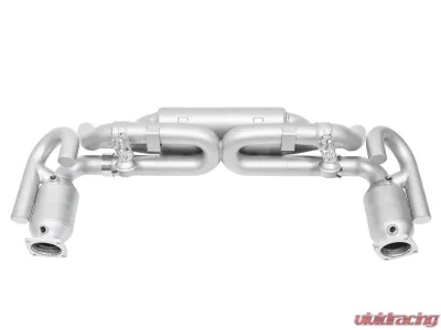 Soul Performance Black Chrome Tips Valved Exhaust Package Porsche 991.2 Carrera Base | S (without PSE) 2017-2019 - POR.9912.VPKG.BC