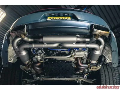 Soul Performance Black Chrome Tips Valved Exhaust Package Porsche 991.2 Carrera Base | S (without PSE) 2017-2019 - POR.9912.VPKG.BC