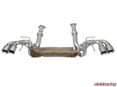 Soul Performance 4inch Jet-Hot Ceramic Matte Black Dual Wall Straight Cut Tips Valved Exhaust System Chevrolet C8 Corvette Non-NPP 2023+ - CHEV.C8.VESVC.SWT.MB