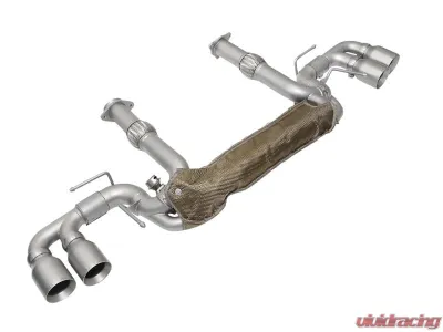 Soul Performance 4inch Jet-Hot Ceramic Matte Black Dual Wall Straight Cut Tips Valved Exhaust System Chevrolet C8 Corvette Non-NPP 2023+ - CHEV.C8.VESVC.SWT.MB