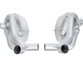 Soul Performance Black Chrome Tips Valved Side Mufflers Porsche 996 Carrera 4S