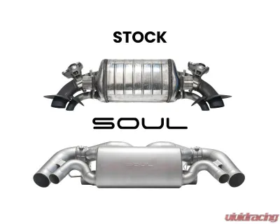 Soul Performance Valved Exhaust System Porsche 992.2 Carrera 2025 - POR.992.VES