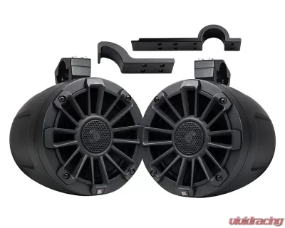 MB Quart Five Speaker 500 Watt Stage 5 Audio System Polaris General (w/ Ride Command) 2016+ - MBQG-STG5-RC-1
