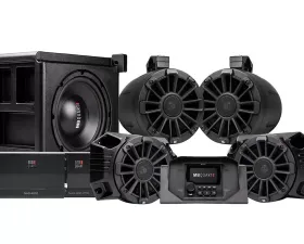 MB Quart 5-Speaker 800 Watt Stage 5 Tuned Audio System Polaris Ranger 2018+