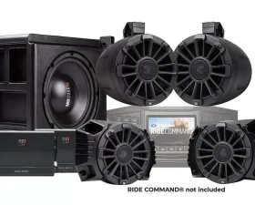 MB Quart Five Speaker 800 Watt Stage 5 Tuned Audio System Polaris Ranger (w/ Ride Command) 2018+