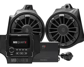 MB Quart Two Speakers 400 Watt Stage 2 Audio System Honda Talon (w/ Ride Command) 2019+