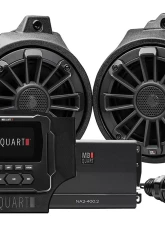 MB Quart Two Speakers 400 Watt Stage 2 Audio System Honda Talon (w/ Ride Command) 2019+                                     - MBQT-STG2-RAD-1 - Image 16