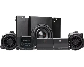 MB Quart Three Speakers 800 Watt Stage 3 Audio System Honda Talon 2019+
