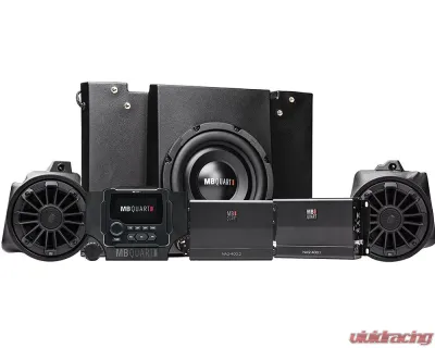 MB Quart Three Speakers 800 Watt Stage 3 Audio System Honda Talon 2019+ - MBQT-STG3-1