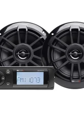 MB Quart Black 160 Watt MDR2.0 Bluetooth Source Unit w/ Two 6.5" Nautic Speakers                                     - MDR2.0S2B - Image 13