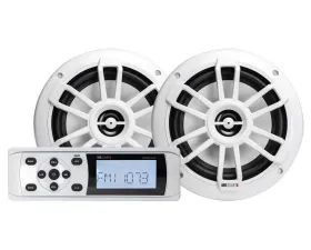 MB Quart White 160 Watt MDR2.0 Bluetooth Source Unit w/ Two 6.5