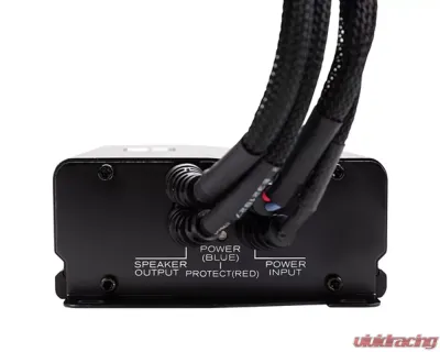 MB Quart 400 Watt Nautic Powersports Amplifier w/ Quick Release Connectors Polaris RZR - NA2-400.2RC
