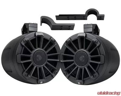 MB Quart Two 6.5" Compact Rear Speaker System Polaris | Can-Am | Maverick | CFMOTO U10 - NPT1-116BBG