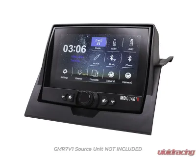 MB Quart Tuned GMR7V1 Source Unit Dash Installation Kit Polaris Ranger 1000 | XP 1000 2018+ - MBQRG-DASH-1