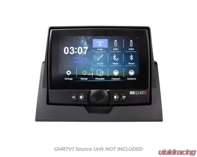 MB Quart Tuned GMR7V1 Source Unit Dash Installation Kit Polaris Ranger 1000 | XP 1000 2018+ - MBQRG-DASH-1