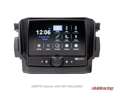 MB Quart Tuned GMR7V1 Source Unit Dash Installation Kit Polaris RZR Pro XP | Turbo R | Pro R 2020+ - MBQRP-DASH-1