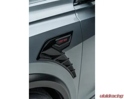 ABT Black Gloss Front Wheelhouse Ventilation incl. Emblem Badge Audi RS Q8 2025 - ABT-RSQ8-LE-2
