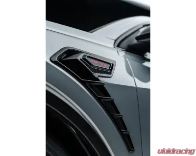 ABT Black Gloss Front Wheelhouse Ventilation incl. Emblem Badge Audi RS Q8 2025 - ABT-RSQ8-LE-2