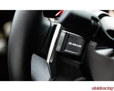 Evolve Performance Titanium Billet Aluminum Gen 3 Steering Wheel Paddle Shift Set BMW G-Series 2019+ - EVO-PS-G-TI