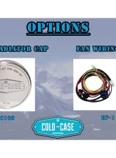 Cold Case Radiators AT 29" Core Aluminum Performance Radiator with 14 inch Fan Kit GM A-Body 1968-1977                                     - GMA42ASK - Image 2