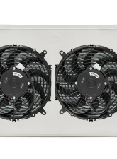 Cold Case Radiators Aluminum Radiator with Dual 12 inch Fan Kit Chevrolet Camaro | Nova | Pontiac Firebird LS Swap 1967-1971                                     - CHC547ASK - Image 2