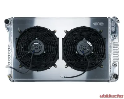 Cold Case Radiators Aluminum Performance Radiator with 12 inch Dual Fan Kit GM G-Body 1978-1988 - GMG544A-1K