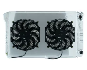 Cold Case Radiators Aluminum Performance Radiator with 14 inch Fan Kit Chevrolet | GMC LS Swap Engine 1977-1987
